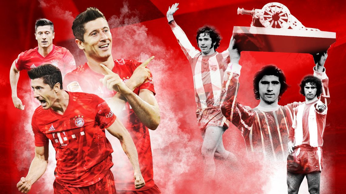 Napastnik Bayernu Monachium Robert Lewandowski pobił rekord strzelecki Gerda Müllera w jednym sezonie